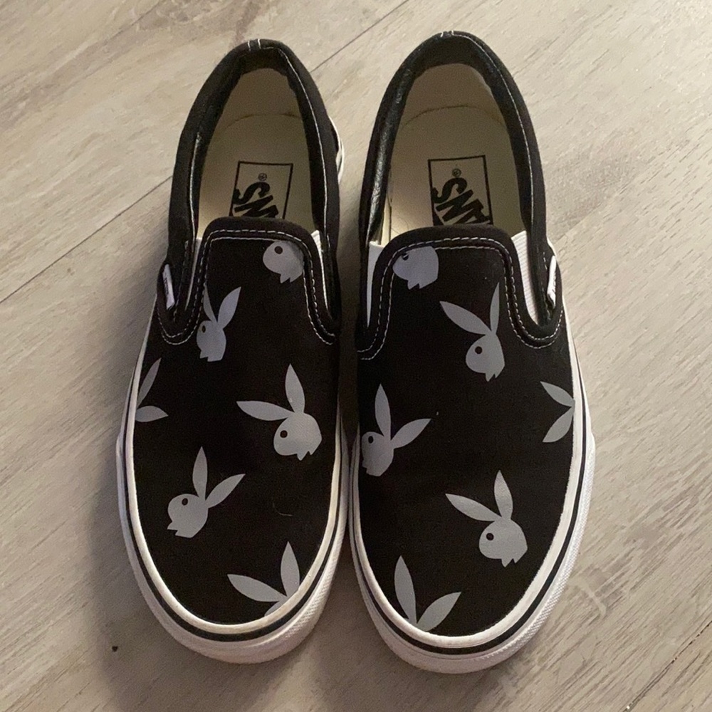 Custom VANS reflective playboy size 6